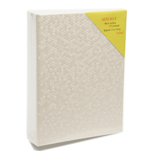 Фотоалбум100бр. 13х18  класик бял релефен