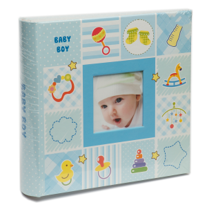 Фотоалбум 200 бр. 10х15 бебе син
