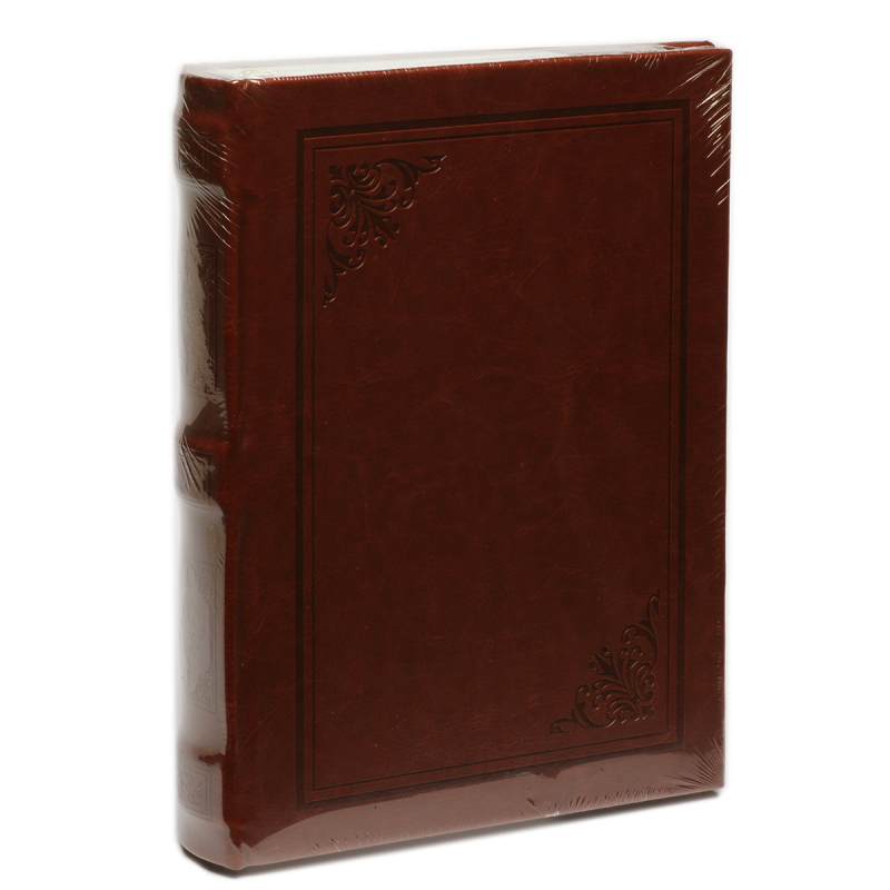 Фотоалбум 200 бр. 10х15 кожен лукс  с орнаменти