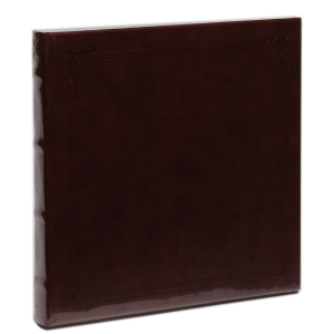 Фотоалбум 100 бр. 10х15 с орнаменти тъмно кафяв