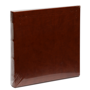 Фотоалбум 100 бр. 10х15 с орнаменти светло кафяв