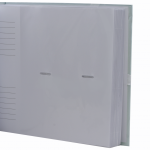 Фотоалбум 200 бр. 10х15 кожен  кафяв с прозорче