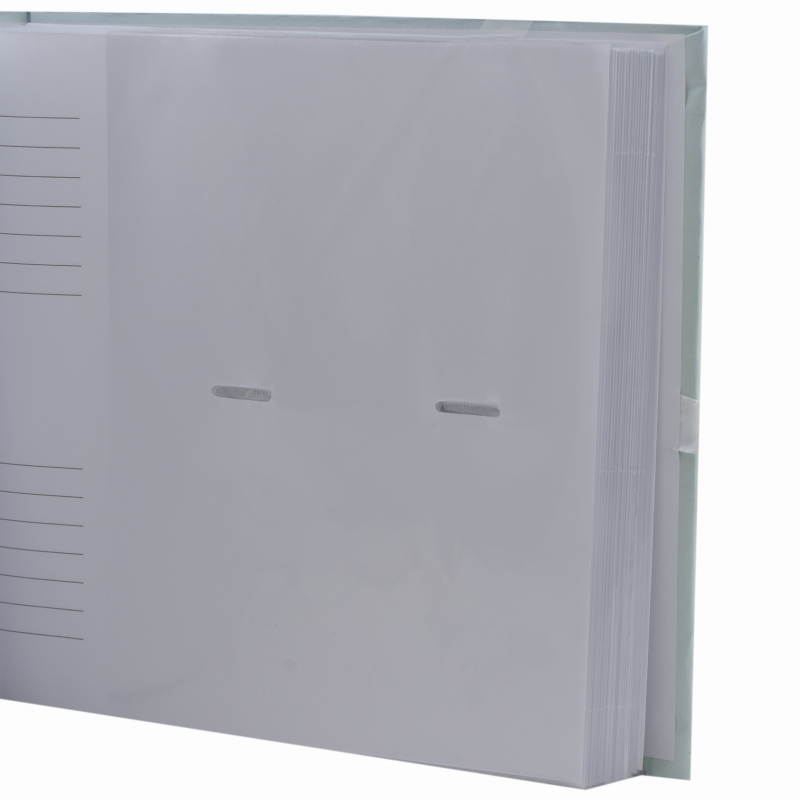 Фотоалбум 200 бр. 10х15 кожен  кафяв с прозорче