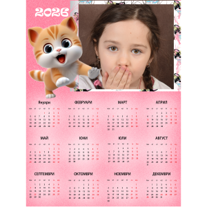 Еднолистен календар със снимка 6