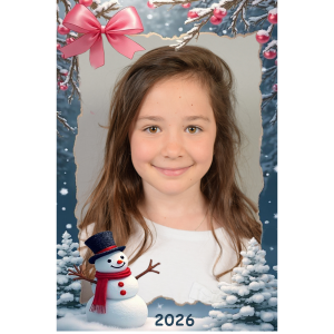 Джобно ламинирано календарче 3