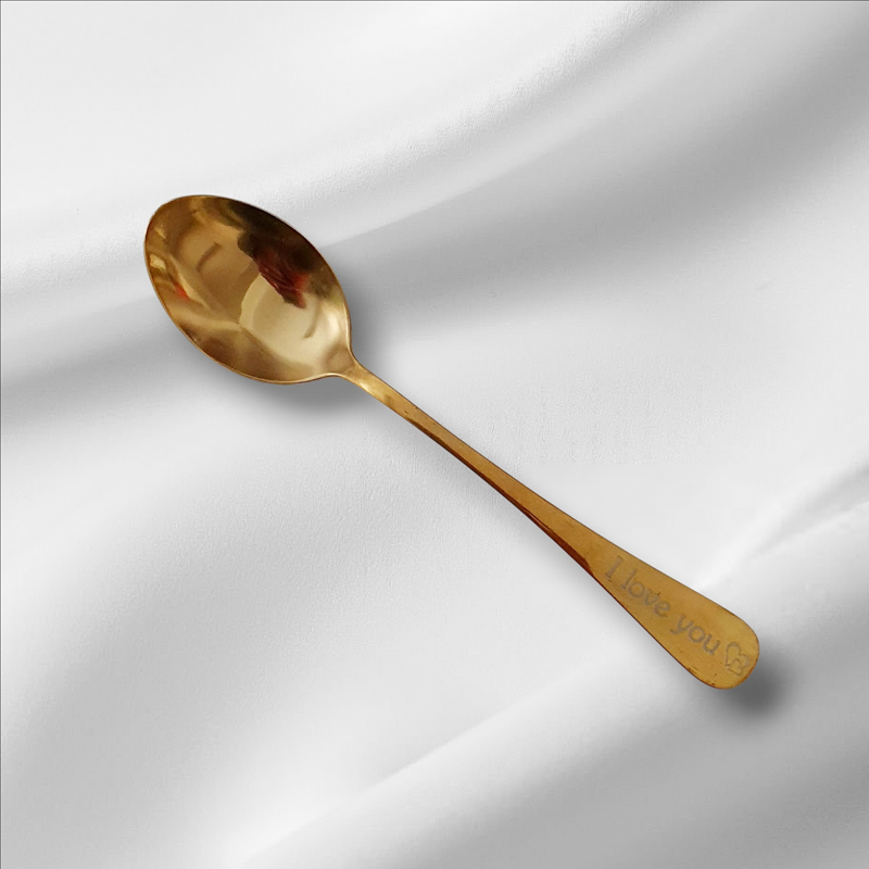 Лъжичка за гравиране златен гланц