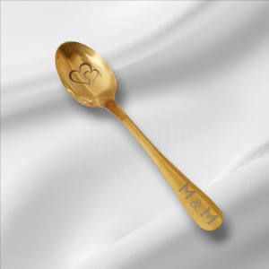 Лъжичка за гравиране златен гланц