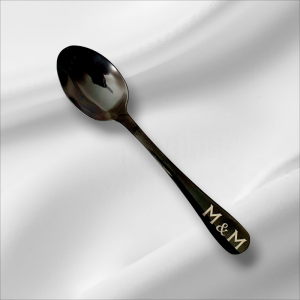 Лъжичка за гравиране черен гланц