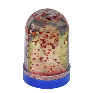 Преспапие високо купол сърца