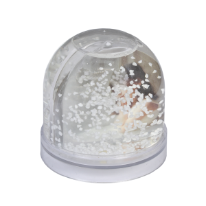 Преспапие ниско купол сняг