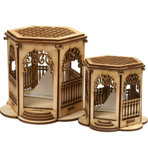 Мини беседка - голяма