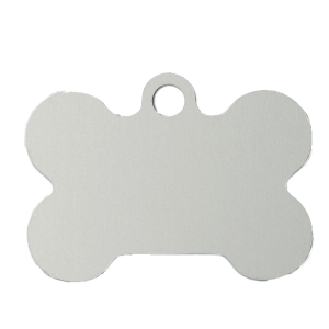 Сребърен алуминиев медальон - кокалче 